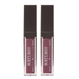 2 PACK Burt's Bees Liquid Lipstick Moisturizing 100% Natural 811 BLUSH BROOK